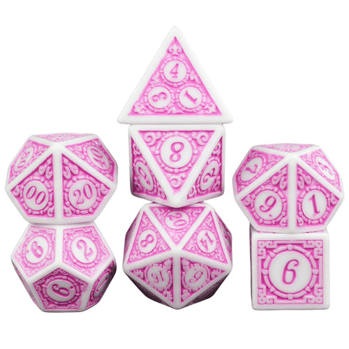 DND Game Dice 16Mm-20Mm Dices Set for Board Games /Teaching Math Party Accessories Multi Sided Dices Set