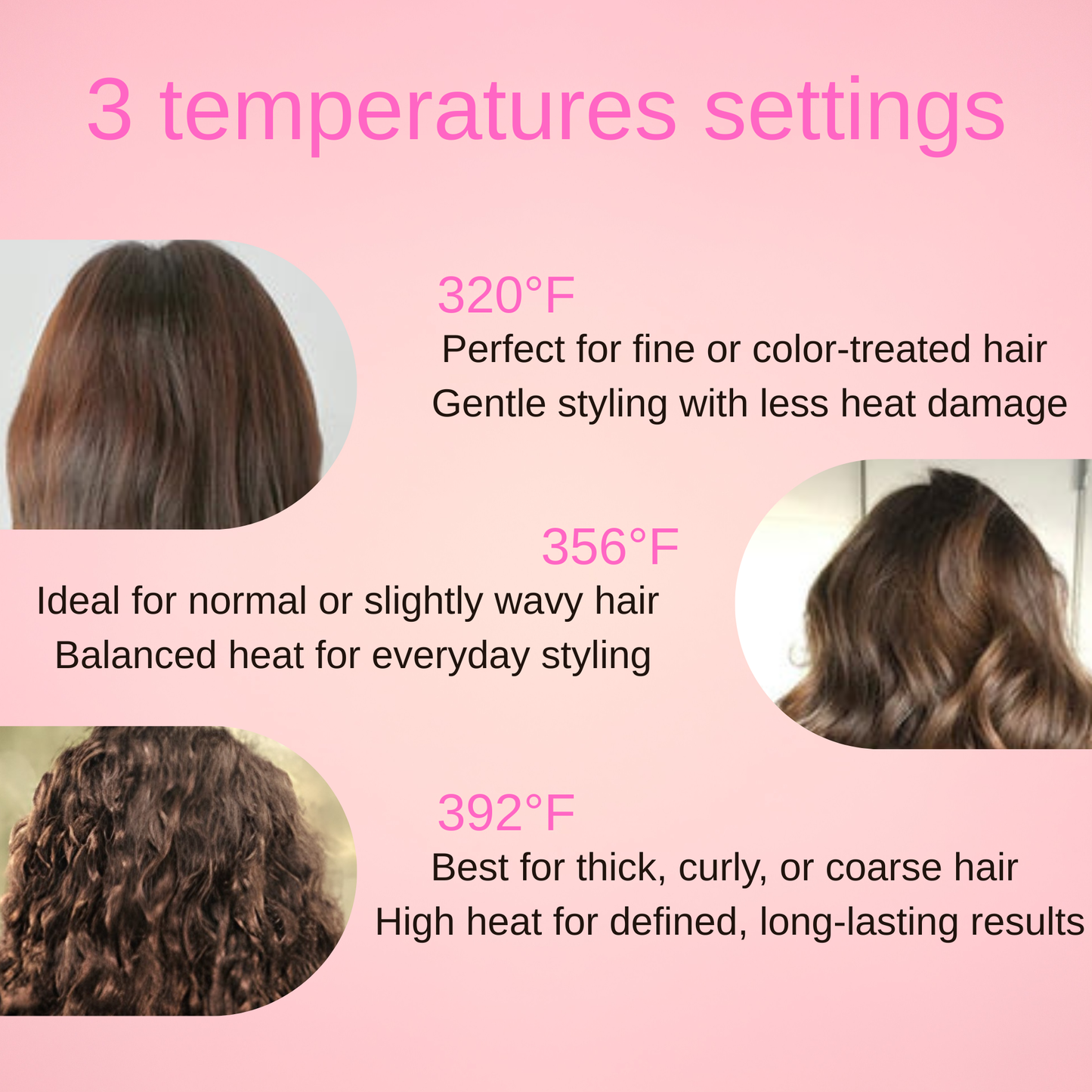 Portable Hair Straightener Brush