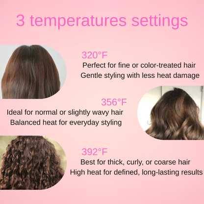 Portable Hair Straightener Brush