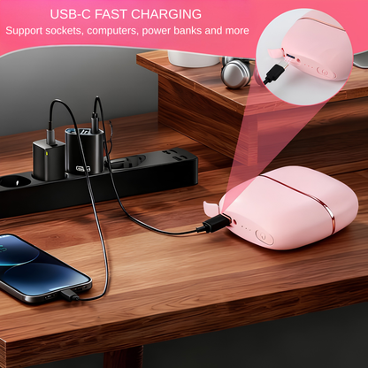 Portable Hair Straightener Brush