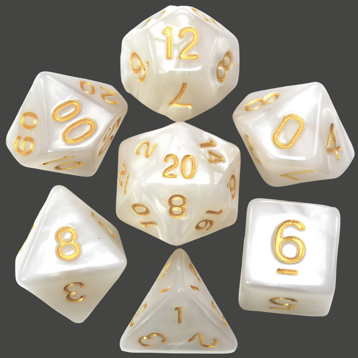 Set de Dados Sueño del Hechicero - 7 piezas